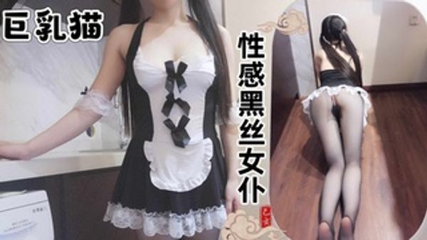 福利姬 巨乳猫 双马尾性感黑丝女仆