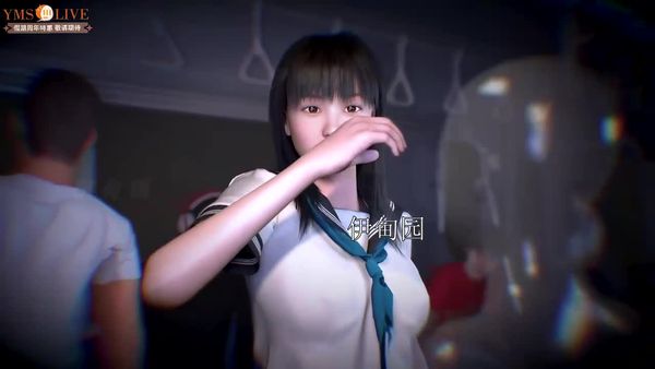 -透明人在电车里随便侵犯黑发水手服