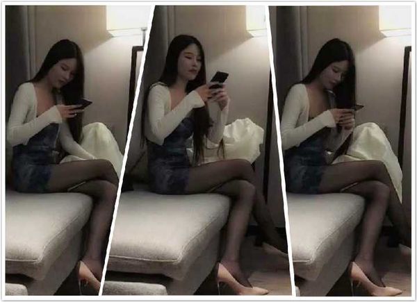 2探花系列约个性感黑丝高跟鞋长腿妹妹
