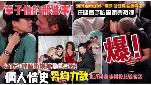 章子怡 汪峰章子怡离婚那些事
