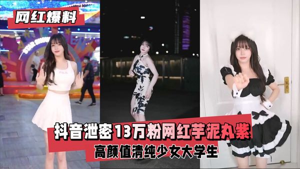 泄密13万粉网红芋泥丸紫高颜值清纯少女