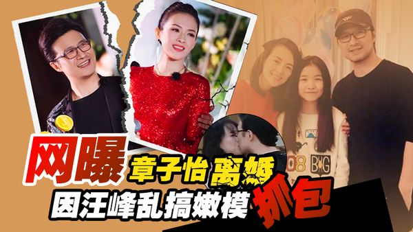 网曝章子怡汪峰离婚，竟是因为汪峰乱搞嫩模被抓包！