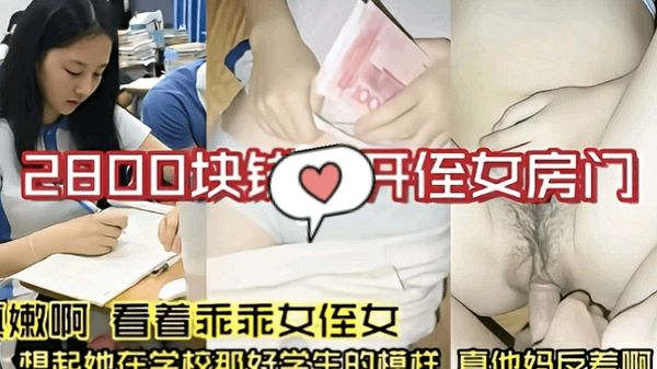2800块打开侄女的房门